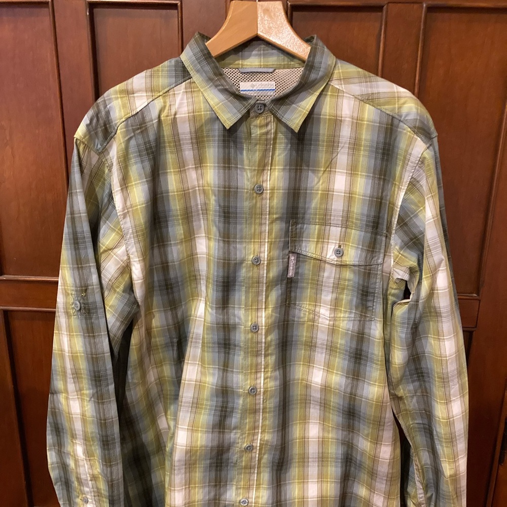 Men’s Columbia button down PFG Omni Shade L/S button up L